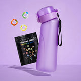 750ml Tritan Flavored Water Bottle with 10 Random Flvors