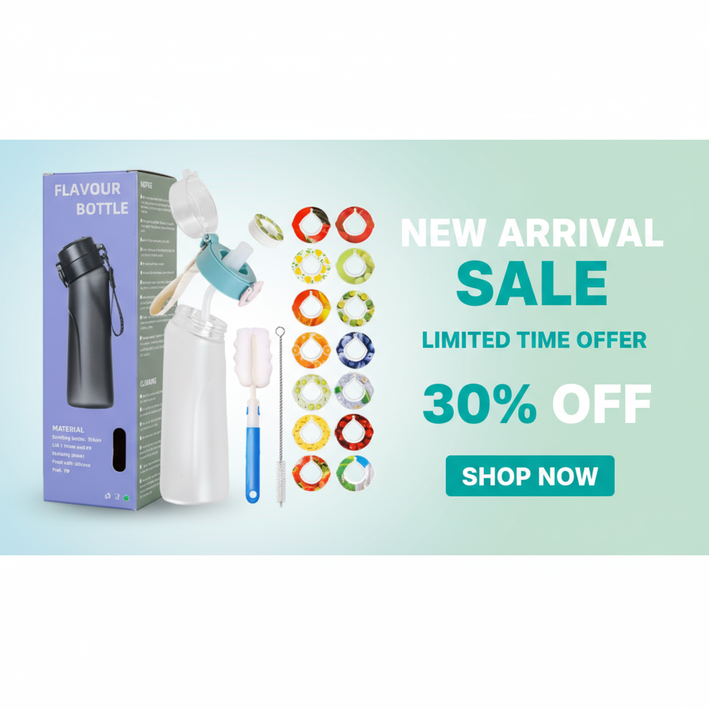 FlavorMist水瓶16:9特卖Banner