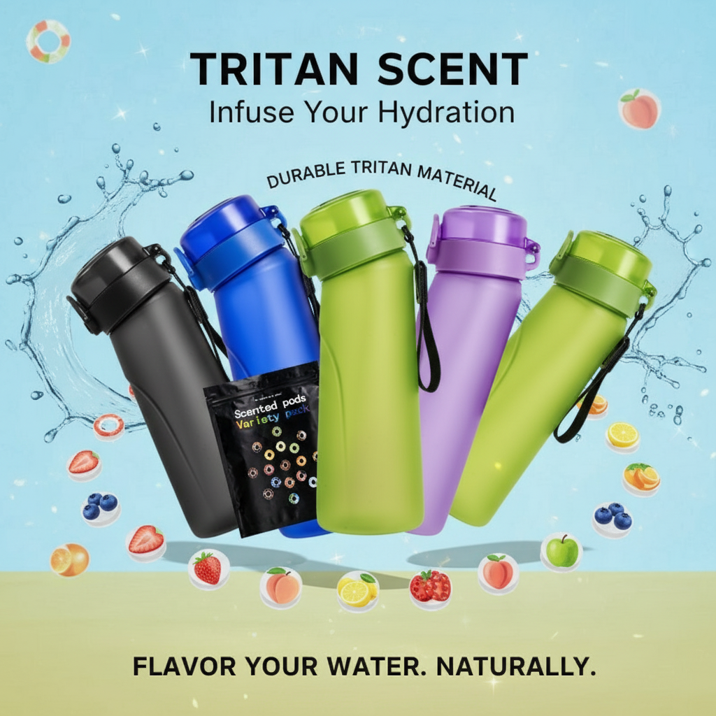 Tritan Scent水瓶宣传海报